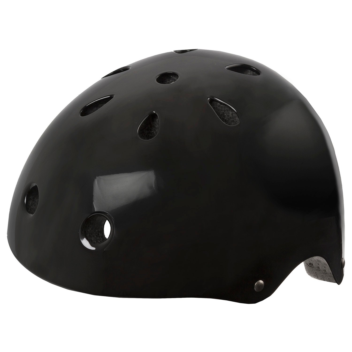 LAUNCH BMX Helm (Schwarz | Glossy Black l M)