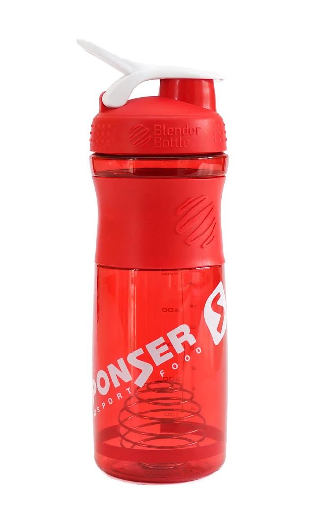 Sport Food Sportmixer Blender Bottle 750 ml (Rot)