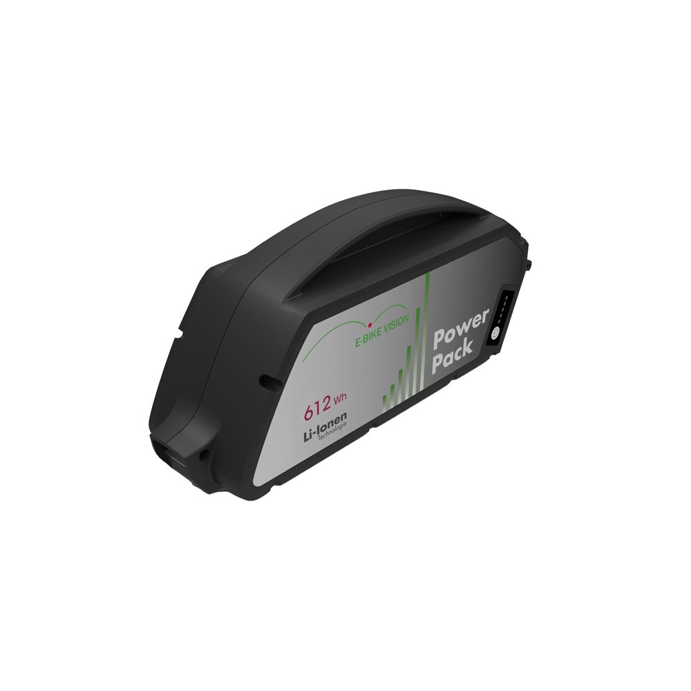 E-Bike Vision Batteries vélos électriques 36V 13Ah Li-Ion 468Wh (Noire)