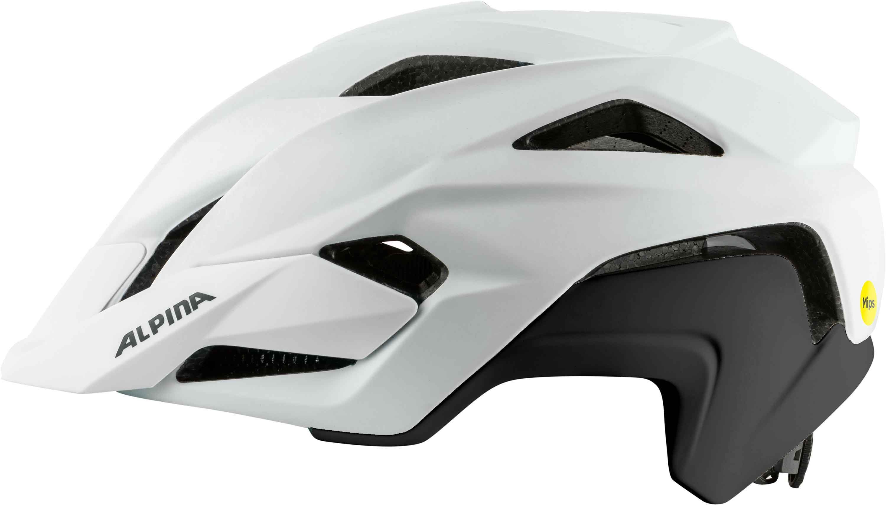 Casco Da MTB ALPINA STAN MIPS Unisex: Leggero, Sicuro E Ben Ventilato Per Trail E Tour Alpini (taglia 60-64 Cm, Verde Opaco)