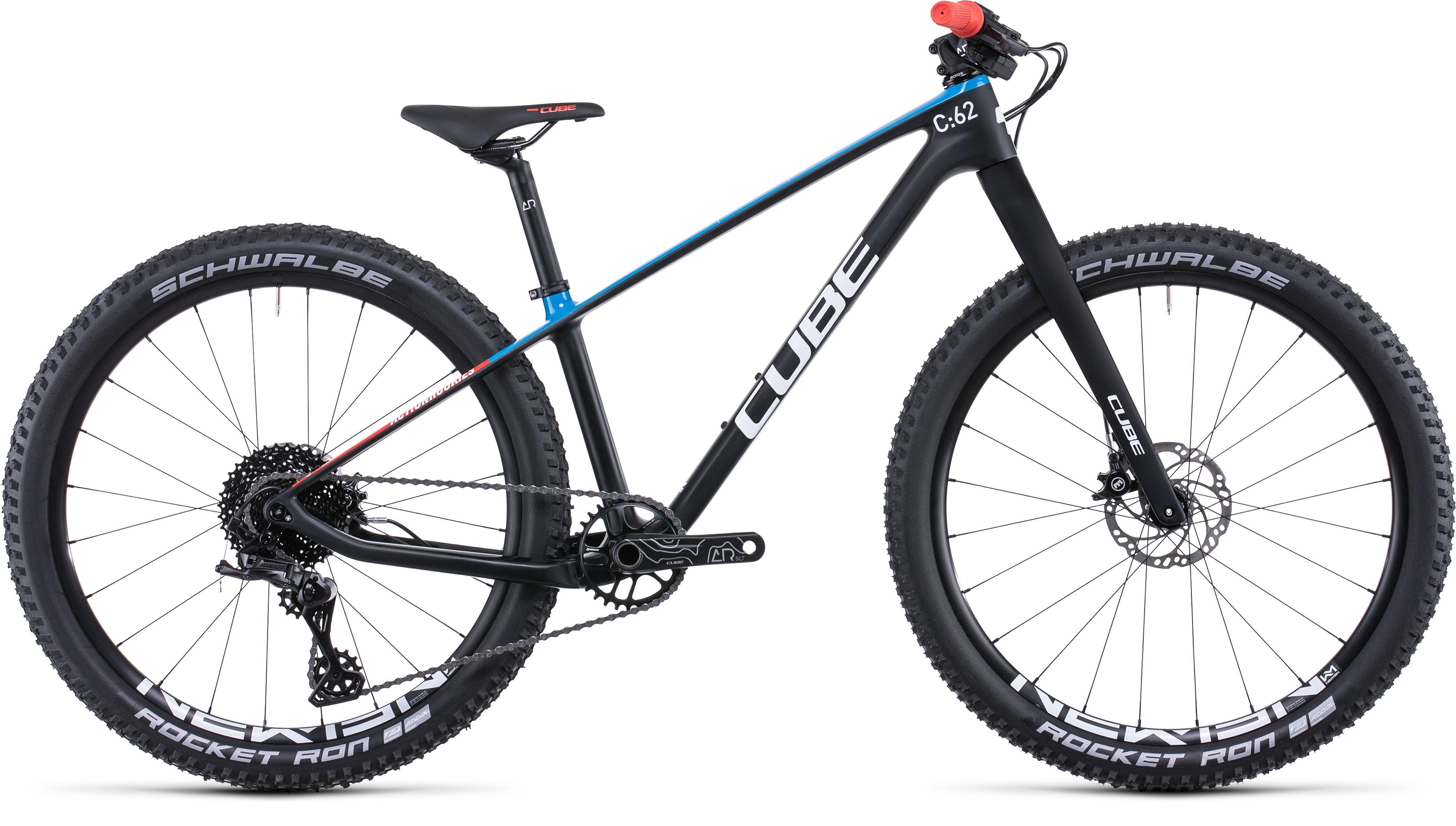 Cube Elite 240 C:62 Pro carbon´n´blue´n´red 24" (Noir | 30)