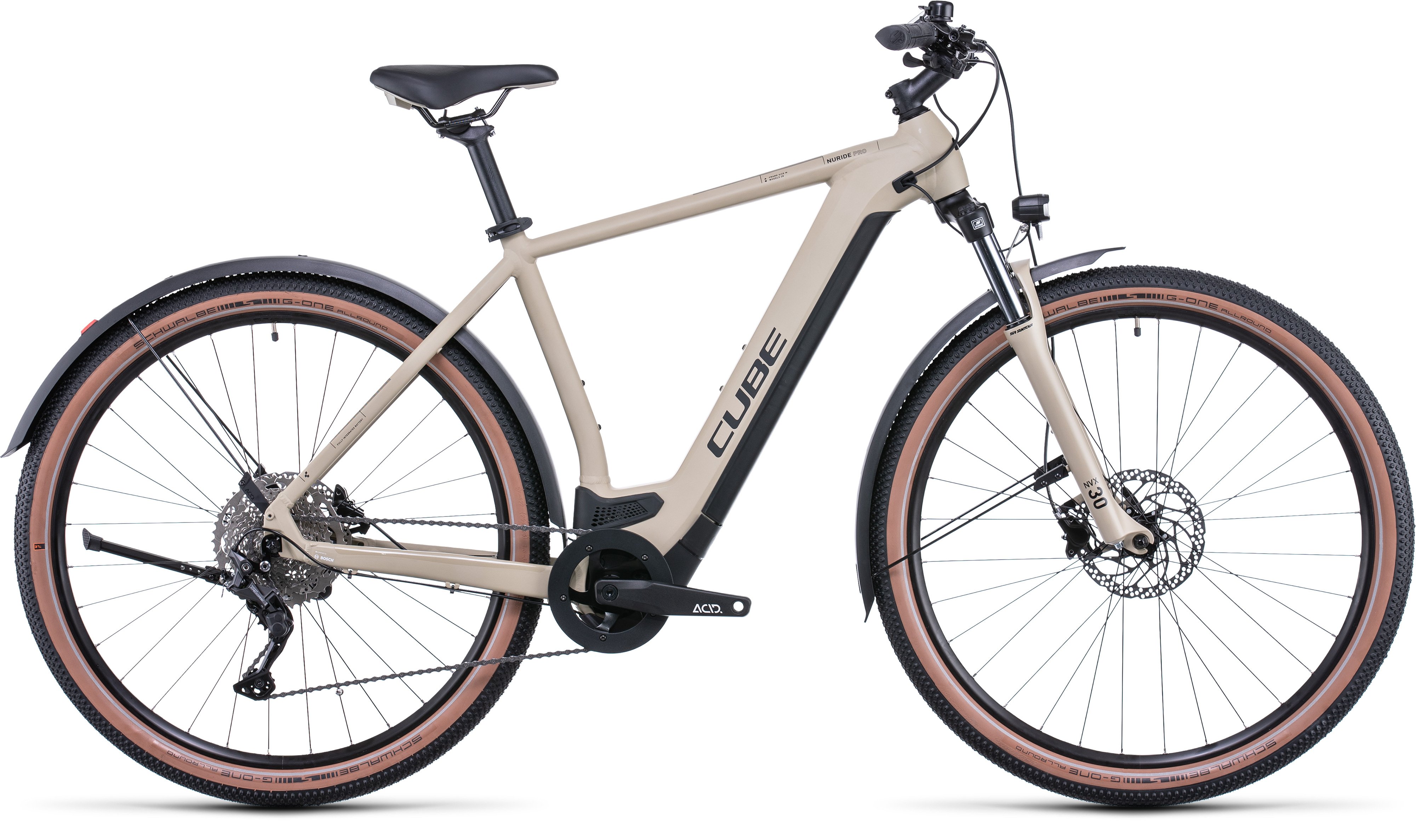 Nuride Hybrid Pro 625 Allroad homme desert'n'black (Beige | 58cm / L)