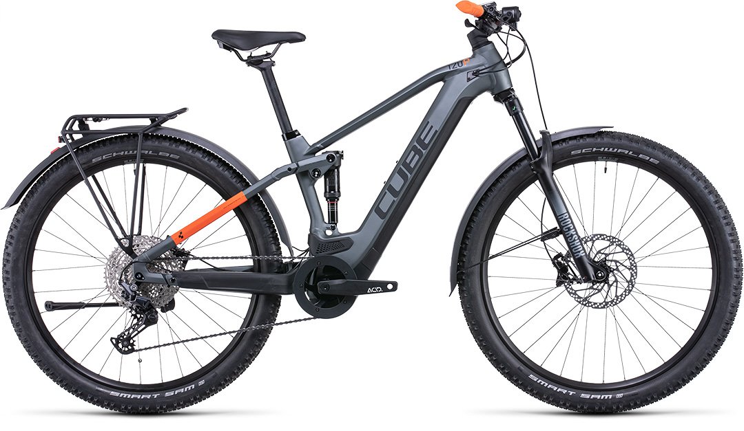 Stereo Hybrid 120 Pro Allroad 625 flashgrey'n'orange (Gris | 15" / XS)