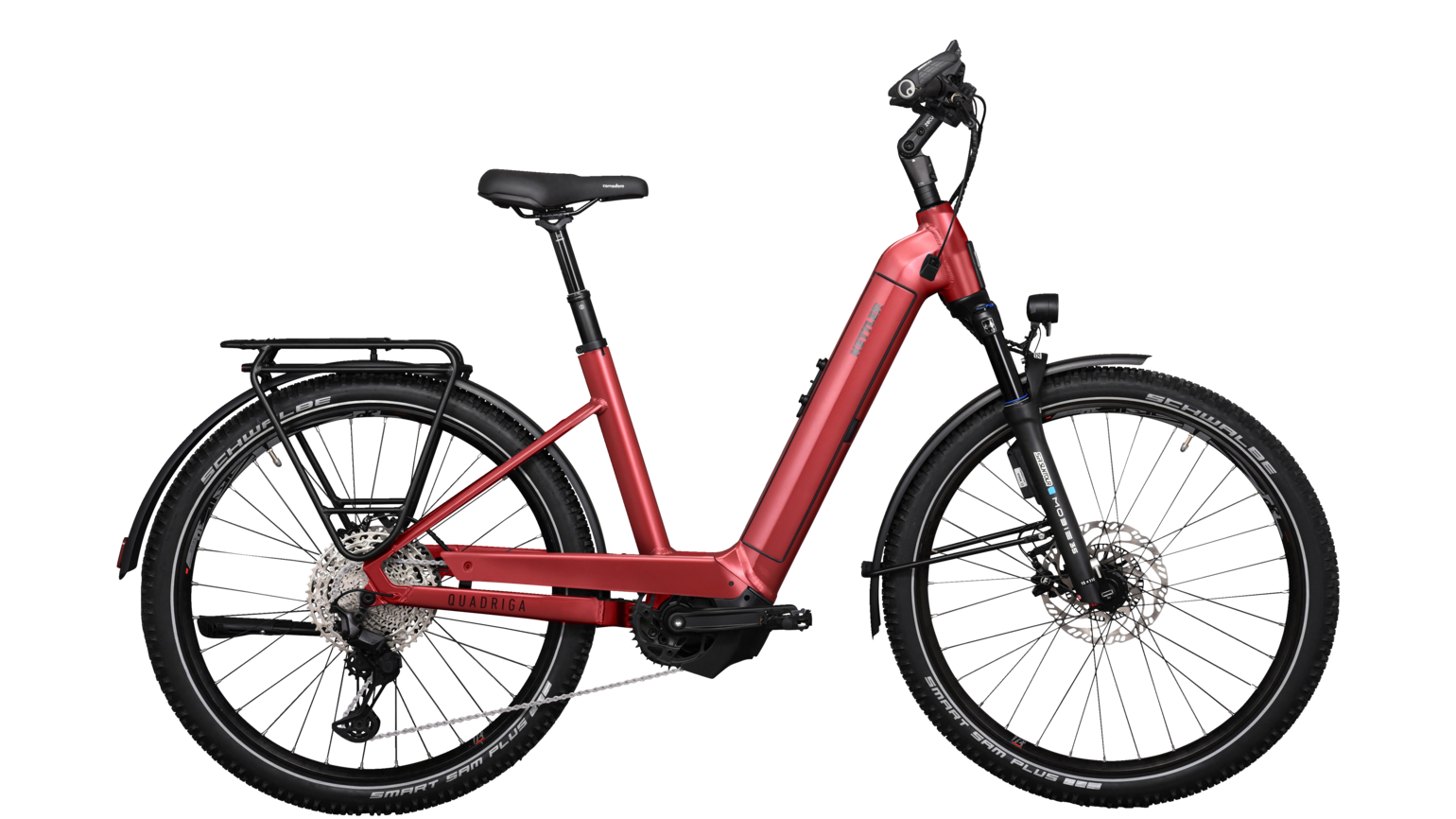 Quadriga Town & Country Comp 750Wh (2022) Wave 28" (Rot | 42 cm)