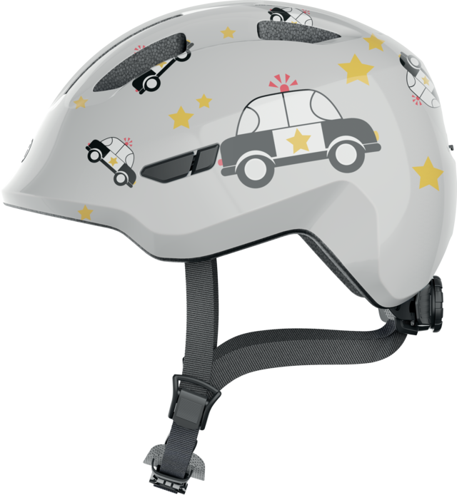 Helm Smiley 3.0 grey police (Grau | S (45-50cm))