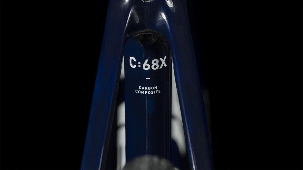 Cross Race C:68X TE liquidblue´n´flashyellow (Bleu | 58 cm)