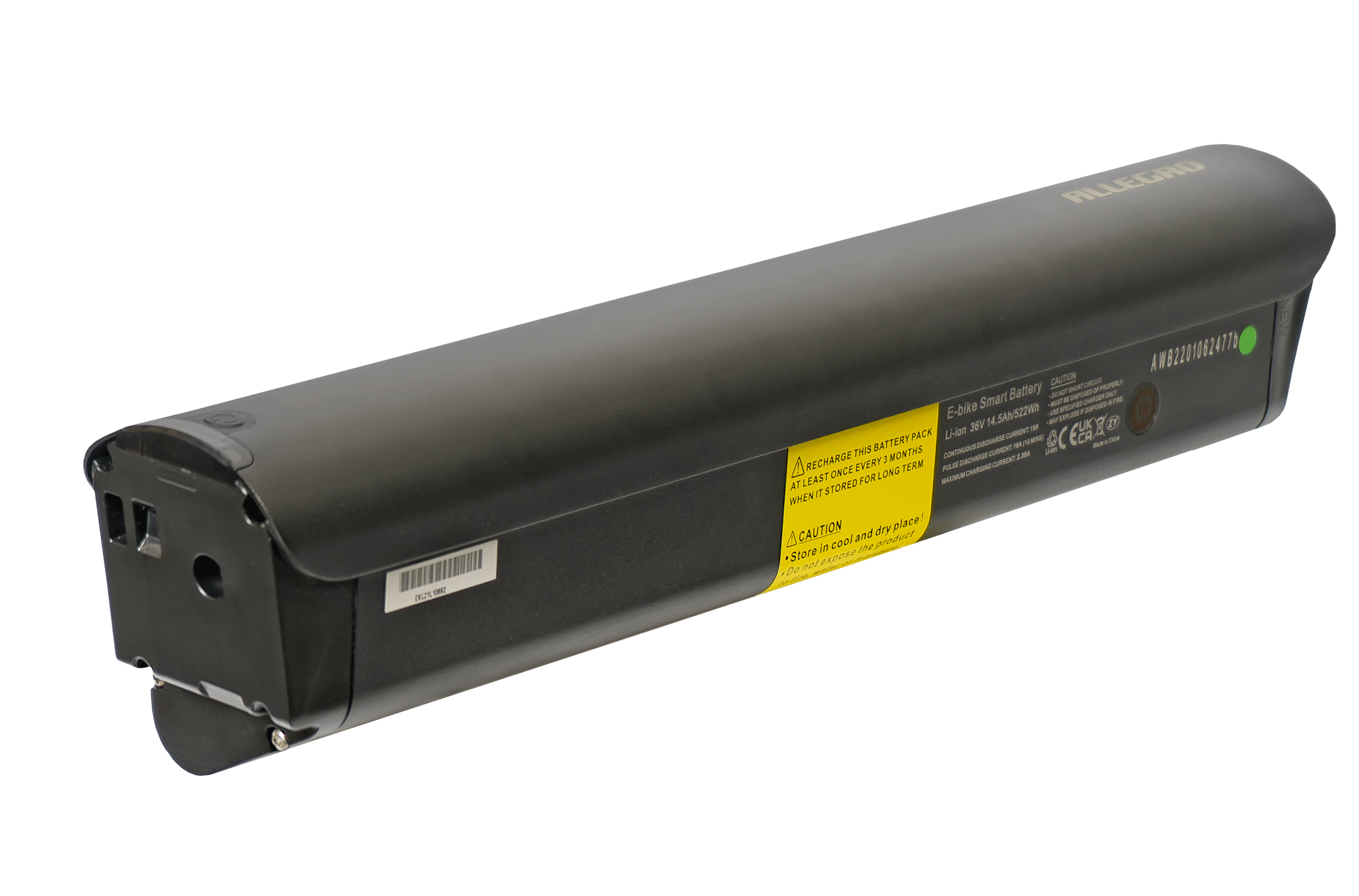 Batterie LiPoly (36V/14.5Ah) (Noire)