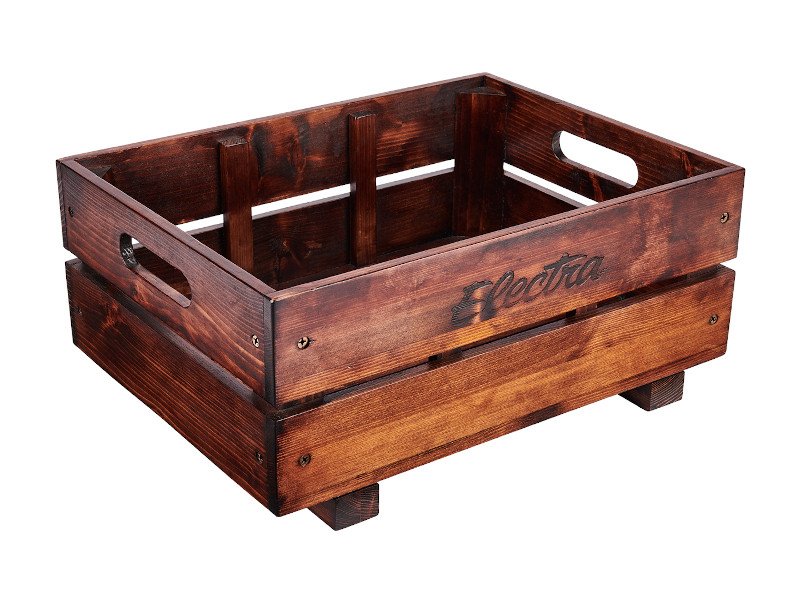 Wooden MIK Heckfahrradkiste (Braun)