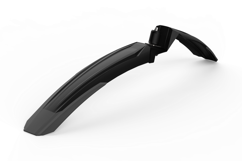 Steckschutzblech VANE vorne 29" (Schwarz/Grau)