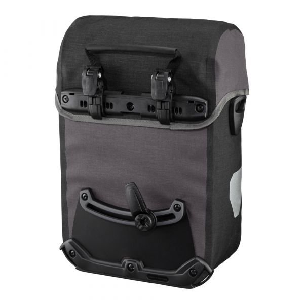 Sport-Packer Plus Ql2.1 Gris Granit-Noir (Paire) (Noir | 2x 15 l)